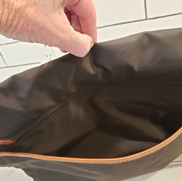 Dooney & Bourke  Brown Toronto Messenger bag. NWT - Picture 10 of 16